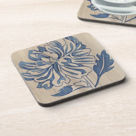 Dessous-de-verre Indigo Mum (Côté gauche)