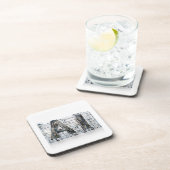 Dessous-de-verre Industrial Letterform Architecture Art (Côté Droit)