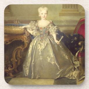 Dessous-de-verre Infanta Maria Ana Victoria de Borbón, 1724 (huile