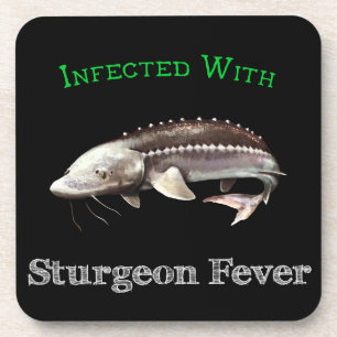 Dessous-de-verre Infecté Par La Fièvre D'Esturgeon