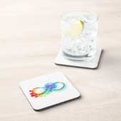 Dessous-de-verre Infinité avec la méduse arc-en-ciel (Côté Droit)