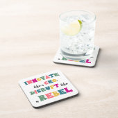 Dessous-de-verre Innover comme un PDG, bouleverser comme un rebelle (Côté Droit)