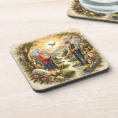 Dessous-de-verre Inspirational Coaster  “Growing Old Is a Privilege (Côté gauche)