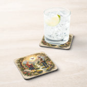 Dessous-de-verre Inspirational Coaster  “Growing Old Is a Privilege (Côté Droit)