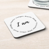 Dessous-de-verre Inspirationnel (Côté gauche)