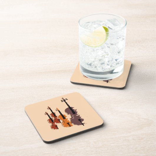 Dessous-de-verre Instrument de Violin string (Côté Droit)