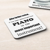 Dessous-de-verre Instrument le plus important (Côté gauche)