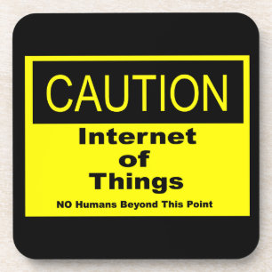 Dessous-de-verre Internet des objets IoT Avertissement Signal d'ave