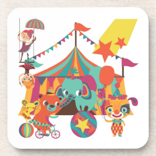 Dessous-de-verre Interprètes de cirque