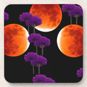 Dessous-de-verre Intrusion violette (Devant)