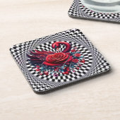 Dessous-de-verre Invitations mariages Papeterie Enregistrer les dat (Côté gauche)