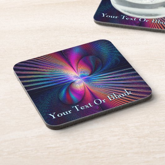 Dessous-de-verre Iridescence structurelle (Côté gauche)