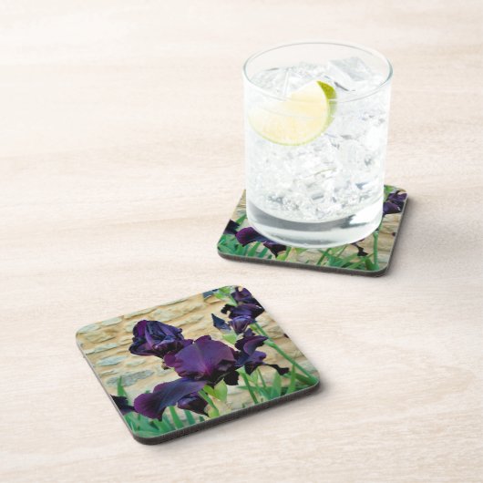 Dessous-de-verre Iris à poils (Côté Droit)