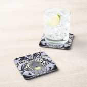 Dessous-de-verre Iris pourpre (Côté Droit)