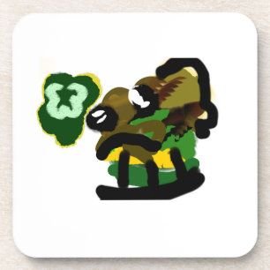 Dessous-de-verre Irlandais Terrier st Patrick fun
