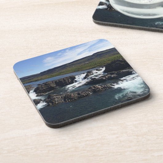 Dessous-de-verre Islande - (Côté gauche)