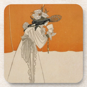 Dessous-de-verre Isolde, illustration "du studio", 1895 (lithium