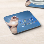 Dessous-de-verre It Is Finished (Côté gauche)