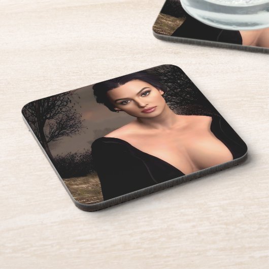 Dessous-de-verre Italian Fall hard plastic coasters (Côté gauche)