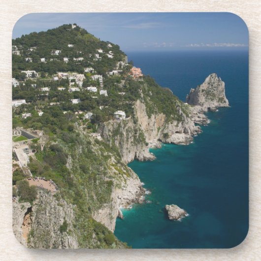 Dessous-de-verre ITALIE, Campanie (Baie de Naples), CAPRI: (Devant)