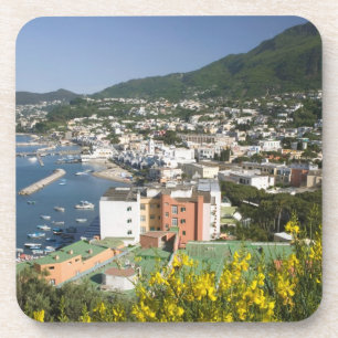 Dessous-de-verre ITALIE, Campanie, (Baie de Naples), ISCHIA, LACCO