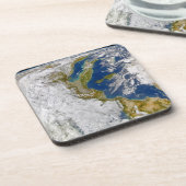 Dessous-de-verre Italie Et Mer Adriatique. (Côté gauche)