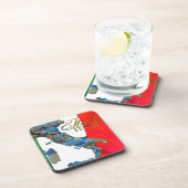 Dessous-de-verre Italienne la "botte " (Côté Droit)