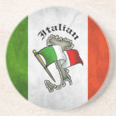 Dessous de verre italiens de boissons de grès (Devant)