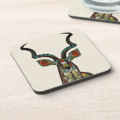 Dessous-de-verre ivoire antilope (Côté gauche)