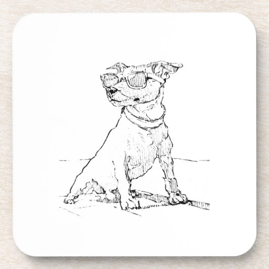 Dessous-de-verre Jack Russell Terrier (Devant)