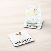 Dessous-de-verre Jack Russell Terrier personnalisé (Côté Droit)