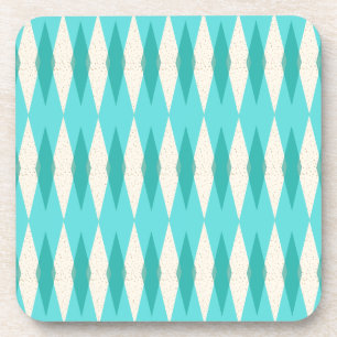 Dessous-de-verre Jacquard moderne du milieu du siècle Dessous de ve