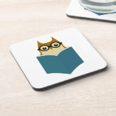 Dessous-de-verre J'adore lire (Côté gauche)