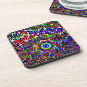 Dessous-de-verre J'ADORE Los Angeles Mystic Dance Neo Version 