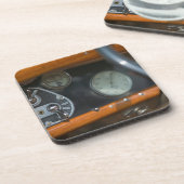 Dessous-de-verre jaguar antique 2 (Côté gauche)