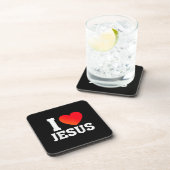 Dessous-de-verre J'aime Jésus (Côté Droit)