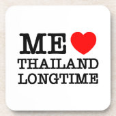 DESSOUS-DE-VERRE J'AIME LA THAÏLANDE LONGTEMPS (Devant)