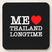 DESSOUS-DE-VERRE J'AIME LA THAÏLANDE LONGTEMPS (Devant)