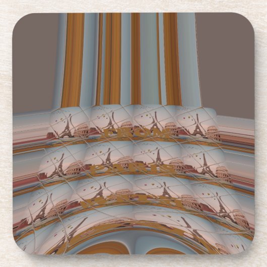 Dessous-de-verre J'aime Paris (Devant)