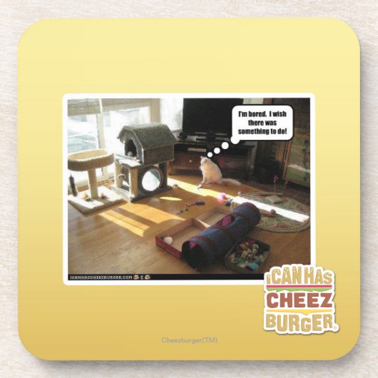 Dessous-de-verre J'aimerais qu'il y ait quelque chose à faire (Devant)