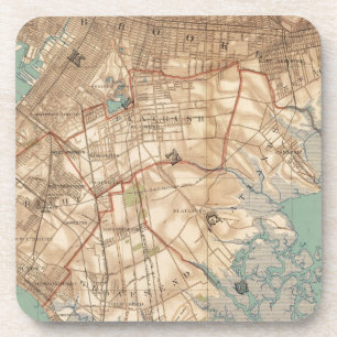 Dessous-de-verre Jamaica Bay et Brooklyn