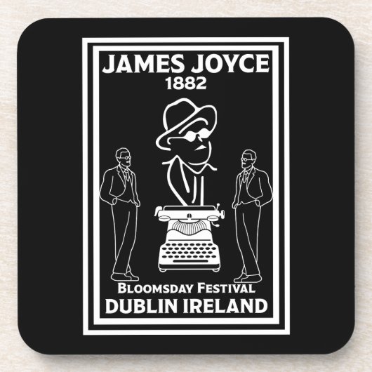 Dessous-de-verre James Joyce Dublin Irlande (Devant)