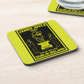 Dessous-de-verre James Joyce Dublin Irlande (Côté gauche)