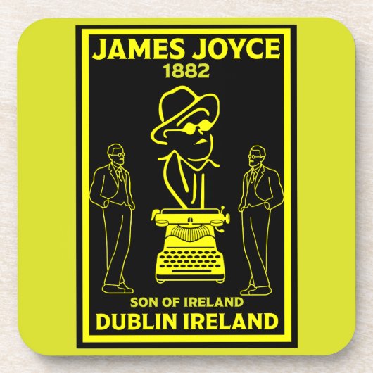 Dessous-de-verre James Joyce Dublin Irlande (Devant)