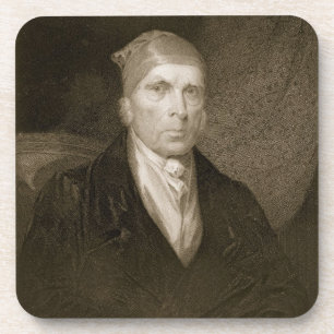 Dessous-de-verre James Madison a vieilli 82, gravé par Thomas B.