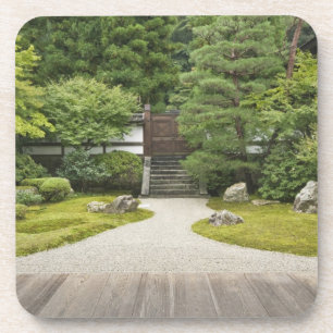 Dessous-de-verre Japon, Kyoto, jardin du temple Sennyuji