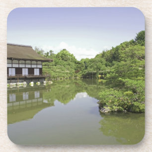 Dessous-de-verre Japon, Kyoto, Jardin japonais du sanctuaire Heian