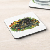 Dessous-de-verre Jardin aux chiots (Côté gauche)