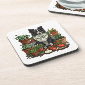 Dessous-de-verre Jardin de Collie à la frontière (Côté gauche)
