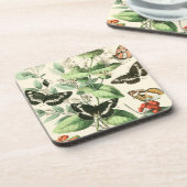 Dessous-de-verre Jardin des papillons et des fleurs (Côté gauche)